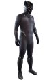 [Platinum] Puff Printed Black Panther Costume with Helmet, Necklace and Claws