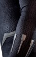 [Platinum] Puff Printed Black Panther Spandex Lycra Costume with Necklace and Claws