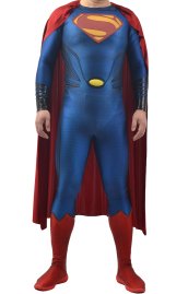 [Platinum] Puff Printed Superman Spandex Lycra Costume