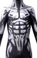 2099 S-guy Costume Black and White Printed Spandex Lycra Version