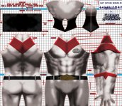 80s Voltron V1 Red Dye-Sub Spandex Lycra Costume
