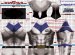 80s Voltron V4 Blue Dye-Sub Spandex Lycra Costume
