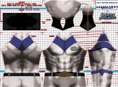 80s Voltron V4 Blue Dye-Sub Spandex Lycra Costume