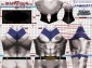80s Voltron V4 Blue Dye-Sub Spandex Lycra Costume