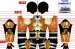 Agunimon Printed Spandex Lycra Costume