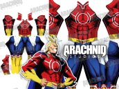 All Might V2 Male Dye Sub Spandex Lycra Costume