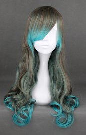 Amazing Culti-color Curly Cosplay Wig!
