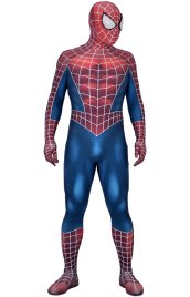 Amazing S-guy 2 Printed Spandex Lycra Costume no Symbol with 3D Muscle Shadings