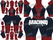 AMAZING SPIDER-MAN 2 NO SHADING Dye-Sub Spandex Lycra Costume