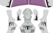 Anti Gwenom Printed Spandex Lycra Costume