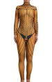 Anuxinamoon Printed Spandex Lycra Costume with Muscle Shadings