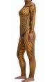 Anuxinamoon Printed Spandex Lycra Costume with Muscle Shadings