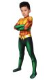 Aquaman Arthur Curry Printed Spandex Lycra Costume for Kid