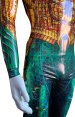Aquaman PU Printed Spandex Costume no hood no hand no foot