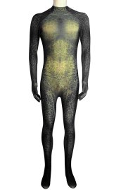 Argonian Female Printed Spandex Lycra Costume no Hood