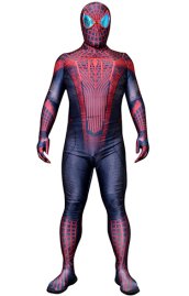 ASM Miles Morales Printed Spandex Lycra Bodysuit (lenses are excluded)
