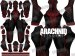 ASM1 MILES MORALES Dye-sub Spandex Lycra S-guy Costume