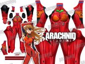 Asuka 3 Plugsuit Dye-Sub Spandex Lycra Costume