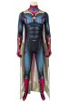 Avengers 3 Vison Printed Spandex Lycra Costume with Cape
