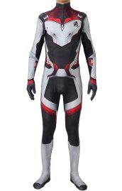 Avengers 4 Quantum Suit Printed Spandex Lycra Costume