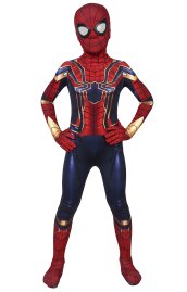 Avengers Endgame Iron Spiderman Peter Parker Costume for Kid