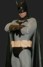 B-guy! Grey and Black Lycra Shiny Metallic Zentai Costume