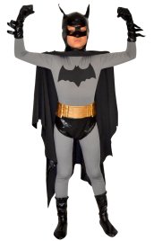 B-guy Kids Zentai Costume with Cape 2