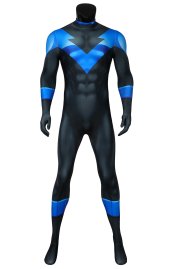 Batman Under the Red Hood Nightwing Printed Costume