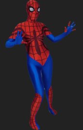 Ben Reilly S-guy! Red and Blue Spandex Lycra Zentai Suits