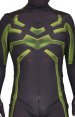 Big Time S-guy Printed Spandex Lycra Costume with 3D Muscle Shadings