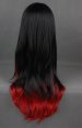 Black And Red Girl's Wig! Lolita Cosplay Wig!