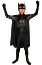 Black B-guy Shiny Metallic Kids Costume