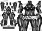 BLACK CAT Symbiote Dye-Sub Printed Spandex Lycra S-guy Costume