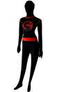 Black Dragon Pattern Superhero Zentai Suit