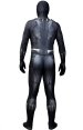 Black Panther Costume with Puff Printings,Claws and Necklace