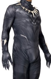 Black Panther Resin Necklace Set