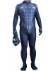 Black Printed S-guy Suit with 3D Muscle Shades