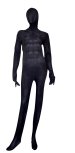 Black Printed S-guy Suit with 3D Muscle Shades
