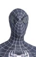 Black S-guy Printed Spandex Lycra Costume with Muscle Shadings and Mirror Lenses