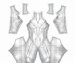 Black Widow 2020 White Printed Spandex Lycra Costume