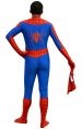Blue and Red Printed Amazing S-guy Bodysuit