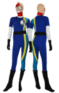 Blue and Red Wrestling Super Hero Costume