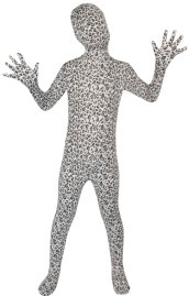 Blue Leopard Kids Zentai Suit