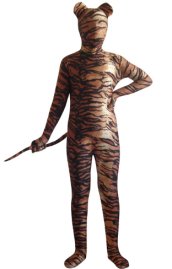 Brown Little Tiger Kids Costume