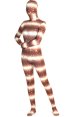 Brown Stars Spandex Lycra Zentai Suit