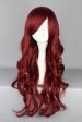 Burgundy Long Lolita Cosplay Wig