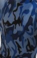 Camouflage Zentai Suit | Blue and Dark Blue Spandex Lycra Zentai Suit