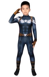Captain America The Winter Soldier Steve Roger Costume for Kid