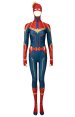 Captain Marvel Prined Spandex Lycra Costume