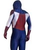 Captain S-guy V1b Printed Spandex Zentai Costume with 3D Muscle Shading